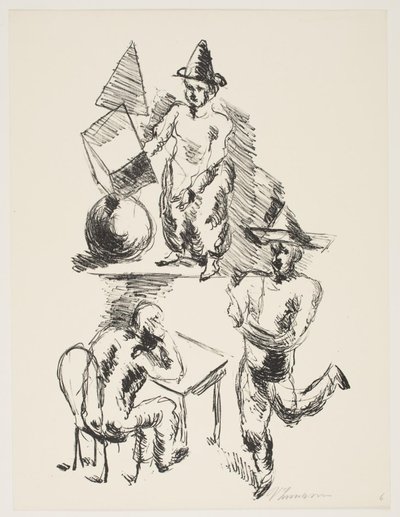 Foglio da "Klingens Kunstnermappe Nr. 2" da Vilhelm Lundstrøm