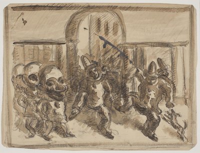 Carnevale a Nizza da Vilhelm Lundstrøm