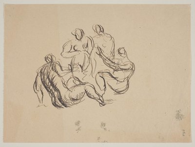 Composizione con cinque donne nude da Vilhelm Lundstrøm