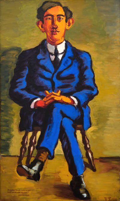 Ritratto del poeta Emil Bønnelycke da Vilhelm Lundstrøm