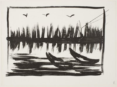 Riva del lago da Vilhelm Lundstrøm