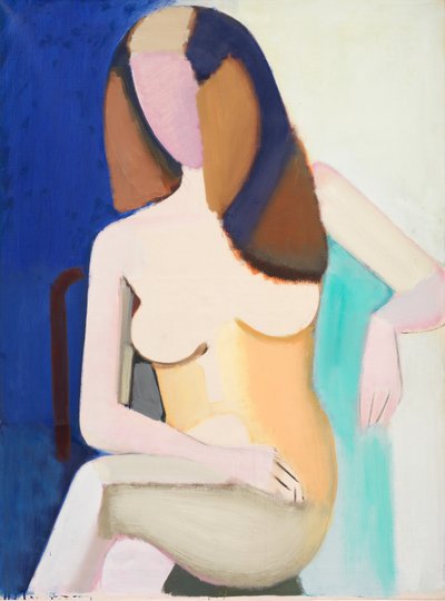 Nudo femminile seduto da Vilhelm Lundstrøm