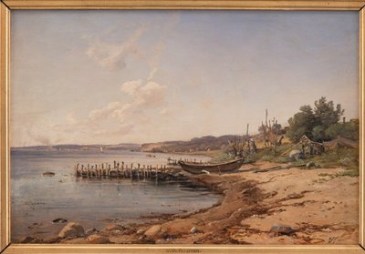 Una spiaggia vicino al suono da Vilhelm Petersen
