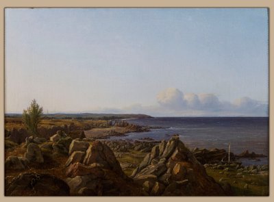 Vista della parrocchia di Østerlarsker da Vilhelm Petersen