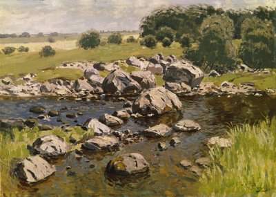 Paesaggio con pietre, c. 1910 da Vilhelms Purvitis