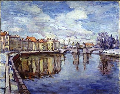 Veduta di Tartu da Villem Aleksander Ormisson