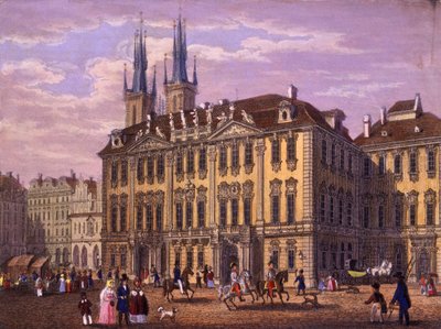 Palazzo Goltz-Kinsky, Praga da Vincenc and Geissler, F. Morstadt