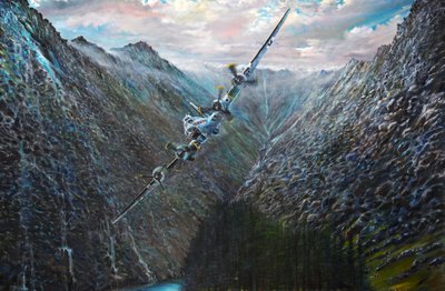Atterraggio svizzero del B-17G 
