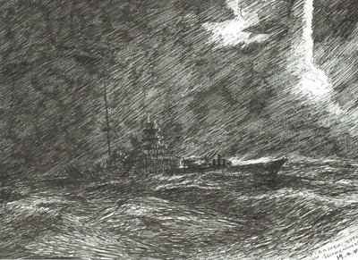 Battaglia di Capo Nord 1943 da Vincent Alexander Booth