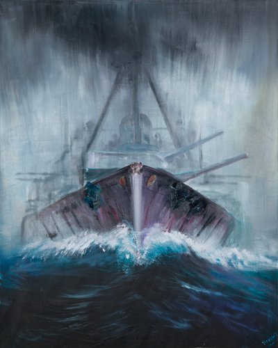 Incrociatore da battaglia Derfflinger 1918 da Vincent Alexander Booth