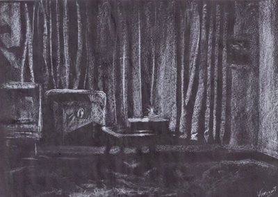 Tende alla luce delle candele da Vincent Alexander Booth