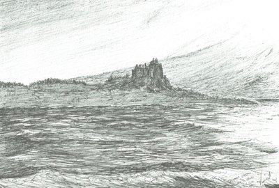 Castello di Duart dal traghetto da Vincent Alexander Booth
