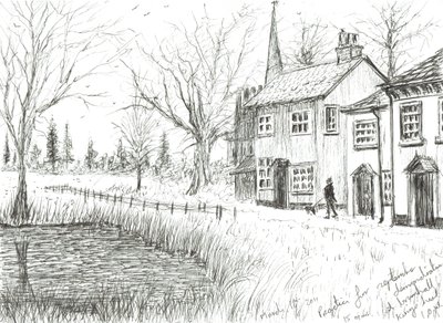 Villaggio inglese da Vincent Alexander Booth