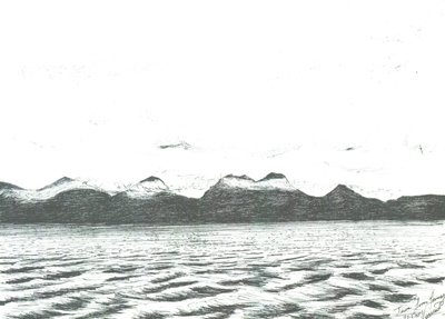 Scena di Jura dal traghetto, 2005 da Vincent Alexander Booth