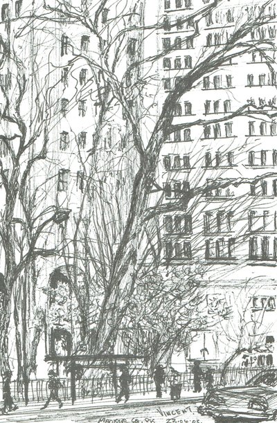 Parco Madison Square New York da Vincent Alexander Booth