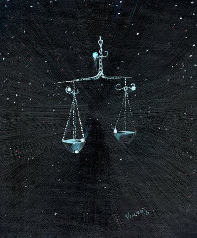 Segno zodiacale Bilancia da Vincent Alexander Booth