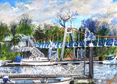 Teddington Lock da Vincent Alexander Booth