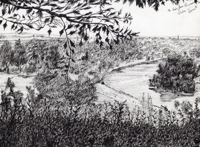Vista da Richmond Hill Londra da Vincent Alexander Booth
