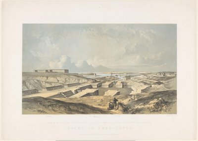 Il porto di Sebastopoli, 1855 (Docks of Sebastopol) da Vincent Brooks