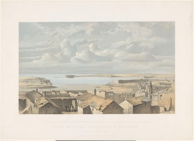I forti Nicholas, Constantine e Catherine in Crimea, 1855 da Vincent Brooks