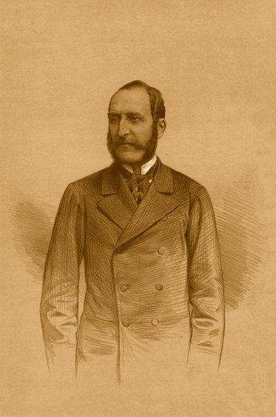 Colonnello Kingscote C.B.M.P., 1879 da Vincent Brooks Day and Son