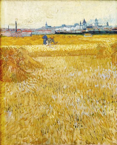 Arles: Veduta dai campi di grano da Vincent van Gogh