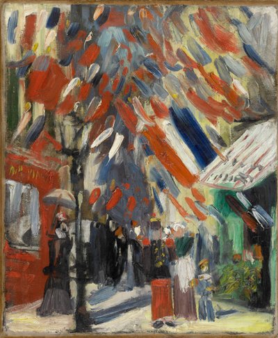 La Fête du 14 juillet à Paris, 1886 da Vincent van Gogh
