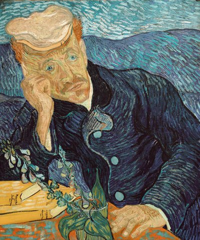 Ritratto del Dr. Paul Gachet, 1890 da Vincent van Gogh