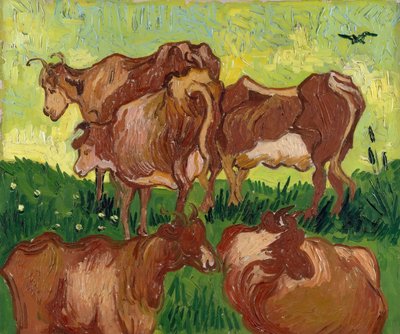 Le mucche dopo Jacob Jordaens, 1890 da Vincent van Gogh