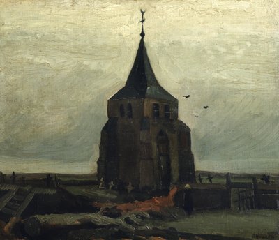 La vecchia torre, 1884 da Vincent van Gogh