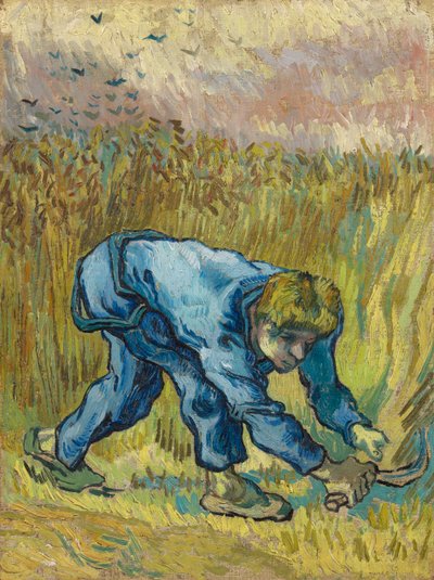 Il mietitore dopo Millet, 1889 da Vincent van Gogh