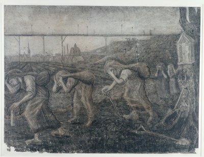 I portatori del fardello, 1881 da Vincent van Gogh