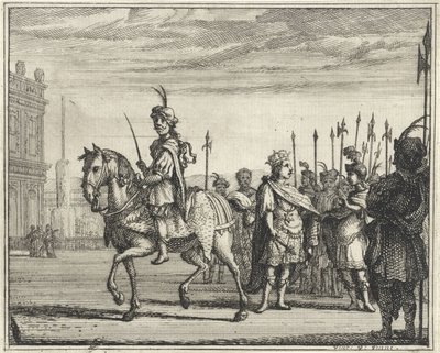 Servo a cavallo e re a piedi da Vincent Laurensz. van der Vinne (II)