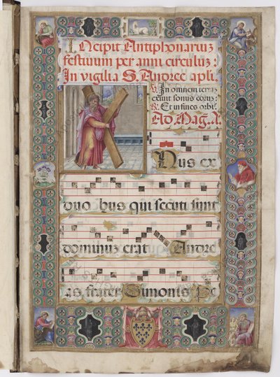Antifonario della Cappella Sistina, Proprio dei Santi, Sant