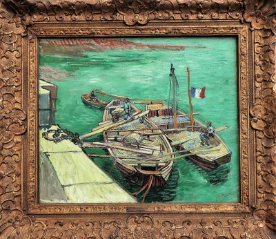 1888 van Gogh Rhonebarken da Vincent van Gogh