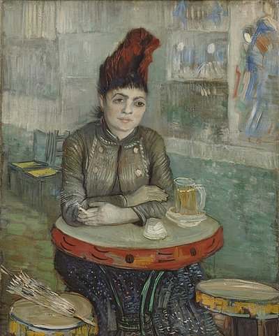 Agostina Segatori al Café Le Tambourin da Vincent van Gogh