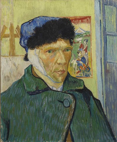 Autoritratto con orecchio bendato da Vincent van Gogh