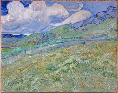 Paesaggio montano dietro l