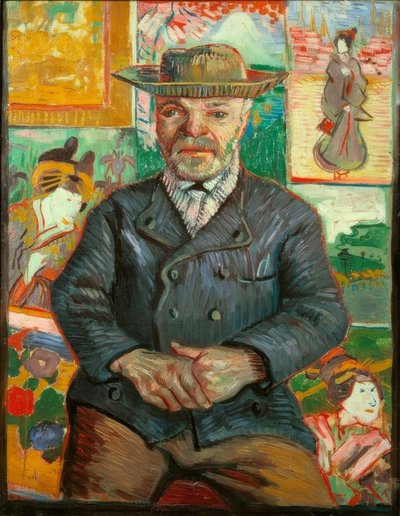 Ritratto di Père Tanguy da Vincent van Gogh