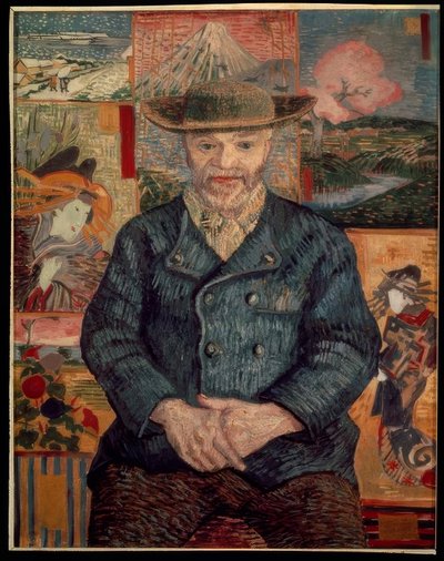 Ritratto di Pere Tanguy da Vincent van Gogh