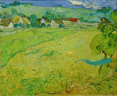 Vista su Les Vessenots presso Auvers da Vincent van Gogh