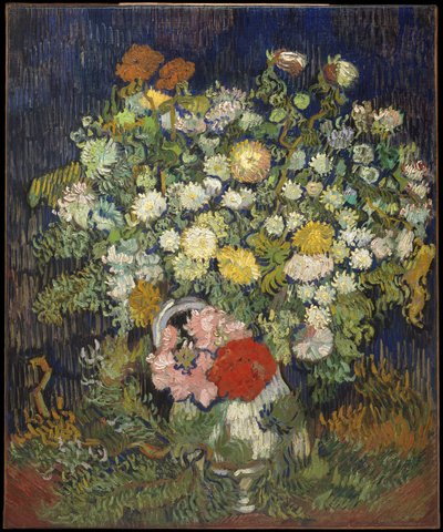 Bouquet di fiori in un vaso da Vincent van Gogh