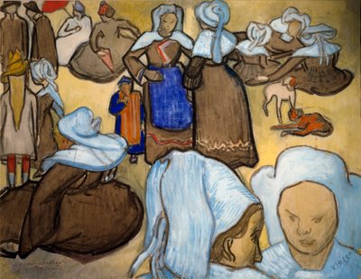 Donne bretoni da Vincent van Gogh