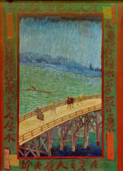 Ponte sotto la pioggia da Vincent van Gogh