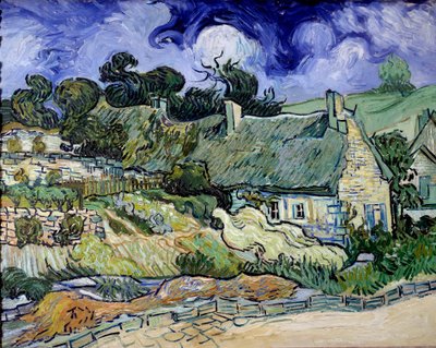 Chaumes de Cordeville ad Auvers-sur-Oise da Vincent van Gogh
