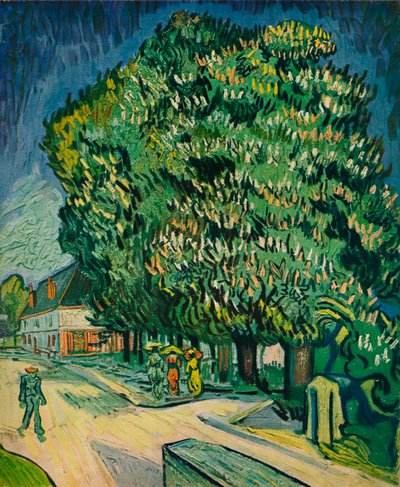 Castagni in fiore, 1890 da Vincent van Gogh