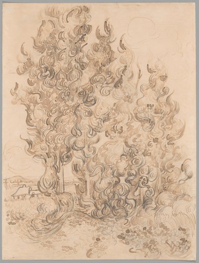 Cipressi da Vincent van Gogh
