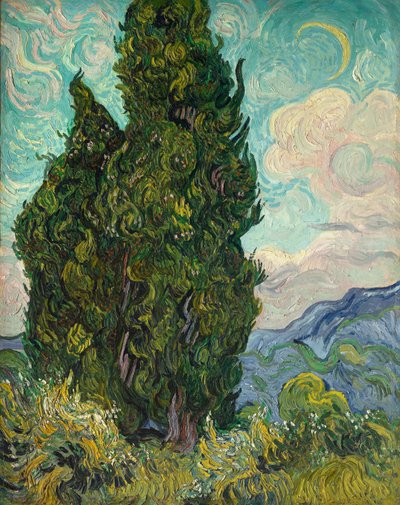 Cipressi da Vincent van Gogh