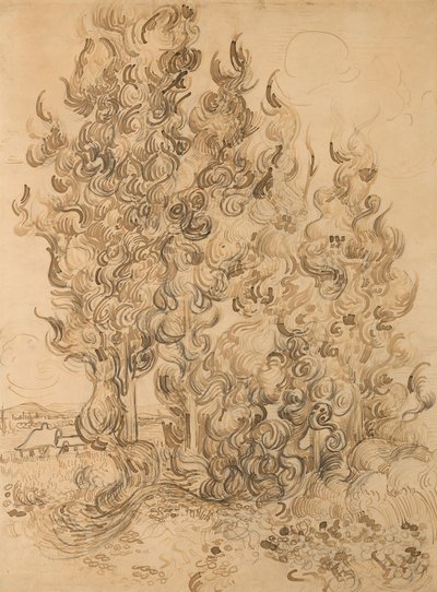 Cipressi da Vincent van Gogh
