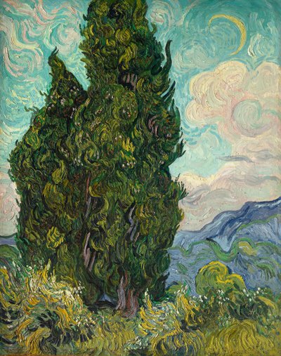 Cipressi da Vincent van Gogh